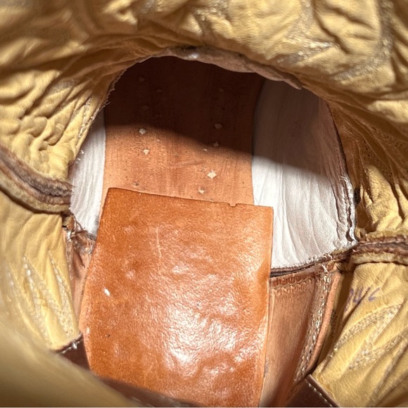 Nocona Men’s 7B model 7520-27-403 in Redwood Deertan Cowboy Boots - Picture 11 of 12